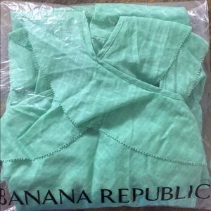 BANANA REPUBLIC Summer Mini Cross Halter Dress